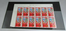 Load image into Gallery viewer, 1969 HERALD ANGEL 4d BLOCK OF 12 STAMPS MNH
