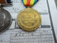 Load image into Gallery viewer, WWI 1914 - 1918 MEDAL TRIO TO ALFRED.G.THORNTON ROYAL FIELD ARTILLERY No 1132
