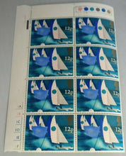 Load image into Gallery viewer, 1975 SAILING 12P BLOCK OF EIGHT STAMPS MNH WITH TRAFFIC LIGHTS
