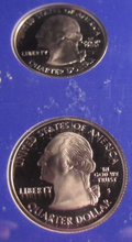 Load image into Gallery viewer, 2005 UNITED STATES MINT 50 STATE QUARTERS PROOF 5 COIN SET SAN FRANCISCO MINT
