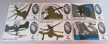 Load image into Gallery viewer, 1965 QEII BATTLE OF BRITAIN 1940 4d 12 x PRE DECIMAL STAMPS MNH IN STAMP HOLDER
