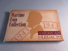 Load image into Gallery viewer, 1943 WAR TIME EMERGENCY ISSUE 1943 STEEL CENTS PHILADELPHIA MINT IN HARD CASE
