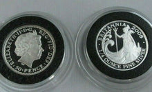 Load image into Gallery viewer, UK Royal Mint Silver Britannia 1997 - 2021 1/4 oz Silver 50p PENCE coins
