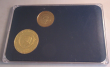 Load image into Gallery viewer, 2010 JOHN F KENNEDY 50th ANNIVERSARY COIN SET GOLD PLATED LIBERTY HALF DOLLAR
