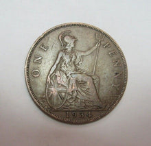 Load image into Gallery viewer, 1934 KING GEORGE V BRONZE PENNY SPINK REF 4055 DARKEND BY THE MINT CA2
