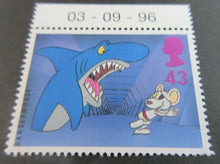 Load image into Gallery viewer, 1996 50TH ANNIVERSARY OF CHILDRENS TELEVISION 5 STAMPS MNH WITH STAMP HOLDER
