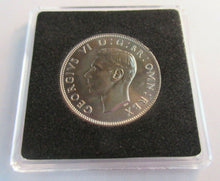 Load image into Gallery viewer, 1951 KING GEORGE VI PROOF FLORIN TWO SHILLINGS WITH QUADRANT CAPSULE BOX &amp; COA
