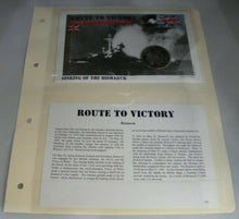 Load image into Gallery viewer, SINKING OF THE BISMARCK ROUTE TO VICTORY 2004 PROOF 1 CROWN  COIN COVER PNC
