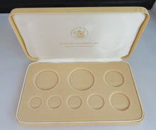 Load image into Gallery viewer, 1977 QUEEN ELIZABETH II COOK ISLANDS PROOF SET 8 COIN SET SILVER $5 SEALED/BOXED
