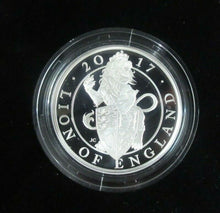 Load image into Gallery viewer, The Lion of England 2017 1oz Silver Proof UK £2 Coin In Royal Mint Box + COA
