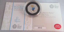 Load image into Gallery viewer, BEATRIX POTTER PETER RABBIT 2017 S/PROOF FIFTY PENCE WITH COA ROYAL MINT BOX
