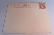 Load image into Gallery viewer, QUEEN VICTORIA HALF PENNY POSTCARD UNUSED IN CLEAR FRONTED HOLDER
