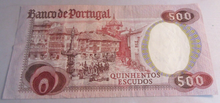 Load image into Gallery viewer, 1979 PORTUGAL 500 ESCUDOS BANKNOTE UNC -  PLEASE SEE PHOTOS
