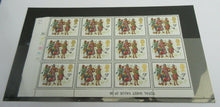 Load image into Gallery viewer, 1978 CHRISTMAS 9p BLOCK OF 12 STAMPS MNH
