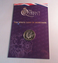 Load image into Gallery viewer, The White Lion of Mortimer 2021 Queen&#39;s Beasts RARE BIOT £2 Coin In Pack
