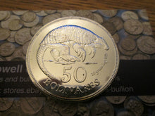 Load image into Gallery viewer, ROYAL MINT VENEZUELA 1975 50 BOLIVARES SILVER GIANT ARMADILLO - conservation Cc1
