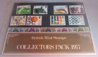 1977 BRITISH MINT STAMPS COLLECTORS PACK