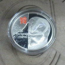 Load image into Gallery viewer, London Olympics 2010 British Fauna BodySeries Silver Proof 1oz £5 UK Coin BoxCOA
