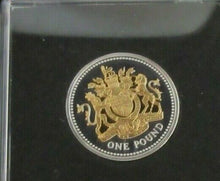 Load image into Gallery viewer, 2008 Royal Mint The Royal Arms &amp; Supporters £1 One Pound Silver Gold Proof Coin
