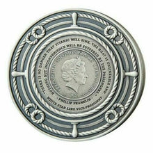 Load image into Gallery viewer, 2021 REMEMBERING RMS TITANIC 35th Anniv 3 Oz Silver Coin 10$ 085 0F 999 COA
