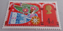 Load image into Gallery viewer, VARIOUS CHRISTMAS STAMPS X 11 MNH 1966-1969 IN CLEAR FRONTED STAMP HOLDER
