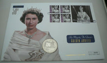 Load image into Gallery viewer, 1952-2002 HER MAJESTY THE QUEEN&#39;S GOLDEN JUBILEE BUNC 1 CROWN COIN COVER PNC
