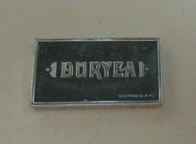 Load image into Gallery viewer, 1893 DURYEA 15mm X 10mm 1.60gram SILVER INGOT WITH INFORMATION SLIP
