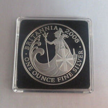 Load image into Gallery viewer, 2008 Britannia Silver Proof 1oz £2 Two Pound Coin In Sealed Pack
