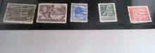 Load image into Gallery viewer, 1940&#39;s &amp; 1950&#39;s COMMONWEALTH STAMPS FINE USED WITH CLEAR FRONTED STAMP HOLDER
