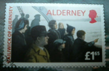 Load image into Gallery viewer, 1945-1995 RETURN OF THE ALDERNEY ISLANDERS  ALDERNEY BUNC £2 CROWN COIN  PNC
