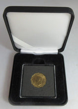 Load image into Gallery viewer, 1937 GEORGE VI BRASS THRUPENCE PROOF THREE PENCE IN QUAD CAPSULE &amp; BOX
