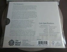 Load image into Gallery viewer, Platinum Wedding Anniversary £5 2017 UK BUnc Sealed Coin Pack, Love and Loyalty
