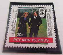 Load image into Gallery viewer, 1986 QUEEN ELIZABETH II 60TH BIRTHDAY PITCAIRN ISLANDS STAMPS &amp; ALBUM SHEET
