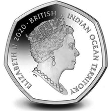Load image into Gallery viewer, 2020 Florence Nightingale 50p Silver Proof Coin ONLY 199 WORLD WIDE VERY SCARCE
