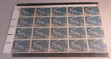 Load image into Gallery viewer, 1975 PALACE OF WESTMINSTER 12P BLOCK OF 20 X STAMPS MNH &amp; STAMP HOLDER
