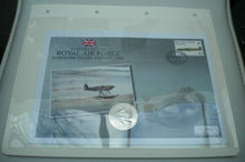 Load image into Gallery viewer, 2008 SCHNEIDER TROPHY VICTORY-1931, HISTORY OF THE RAF BUNC £5 COIN COVER PNC
