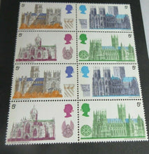 Load image into Gallery viewer, 1969 CATHEDRALS 5d 12 STAMPS MNH WITH STAMP HOLDER
