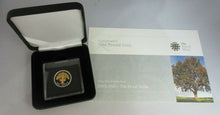 Load image into Gallery viewer, 2008 Royal Mint England The Floral Series £1 One Pound Silver Gold Proof Coin
