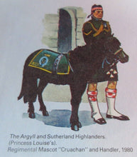 Load image into Gallery viewer, AIR MAIL LETTER ARGYLL &amp; SUTHERLAND HIGHLANDERS QUEEN ELIZABETH II 14p UNUSED
