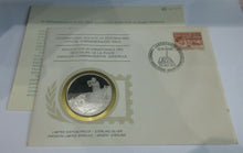 Load image into Gallery viewer, 1977 Birth of Jorgen Bronlund INT&#39;L Society of Postmasters Silver Proof Medal
