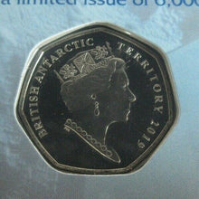 Load image into Gallery viewer, 2019 Boaty McBoatFace BAT BUnc Coloured Cupro Nickel Diamond Finish 50p Coin
