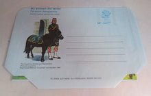 Load image into Gallery viewer, AIR MAIL LETTER ARGYLL &amp; SUTHERLAND HIGHLANDERS QUEEN ELIZABETH II 14p UNUSED
