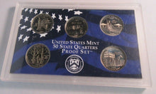 Load image into Gallery viewer, 2001 UNITED STATES MINT 50 STATE QUARTERS PROOF 5 COIN SET SAN FRANCISCO MINT
