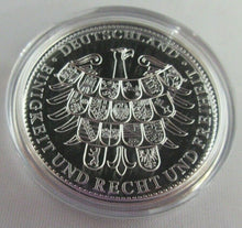 Load image into Gallery viewer, 20 YEARS OF GERMAN UNITY MEETING IN THE CAUCASUS 1990 SILVER PROOF MEDAL &amp; COA
