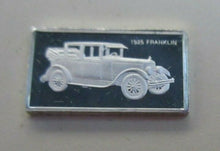 Load image into Gallery viewer, 1925 FRANKLIN 15mm X 10mm 1.60gram SILVER INGOT WITH INFORMATION SLIP
