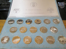 Load image into Gallery viewer, 1972 OFFICIAL OLYMPICS MUNICH .999 SILVER PROOF 17 COIN MEDAL SET IN CASE
