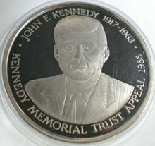 Load image into Gallery viewer, 1988 JOHN F KENNEDY 1917-1963 PROOF MEDAL INAUGURAL ADDRESS 1961 VERY SCARCE
