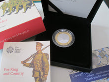 Load image into Gallery viewer, UK 2016 ROYAL MINT Great WAR Shoulder To Shoulder Silver Proof £2 Pound Coin
