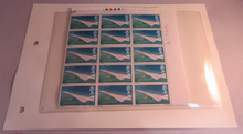 Load image into Gallery viewer, 1969 CONCORDE IN FLIGHT GOAMAN HARRISON 4d FULL SHEET 120 STAMPS MNH DAMAGE PERF
