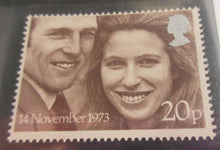 Load image into Gallery viewer, 1973 ROYAL WEDDING BRITISH POST OFFICE MINT STAMPS PRESENTATION PACK
